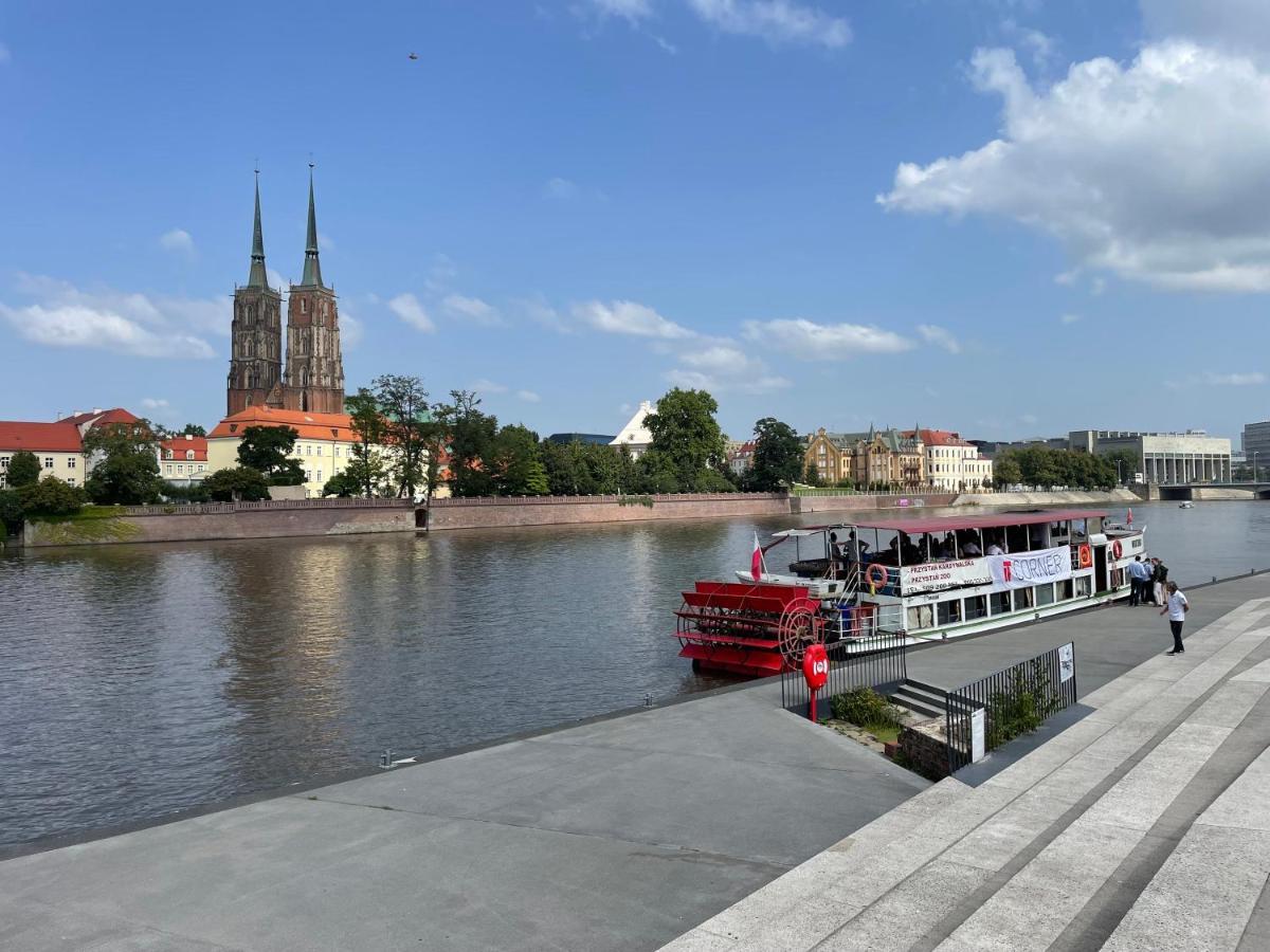 Apartment Z Kominkiem W Sercu Wroclawia Kültér fotó